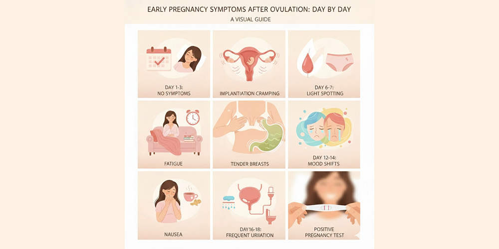 Pregnancy Symptoms After Ovulation: What to Expect Day by Day
