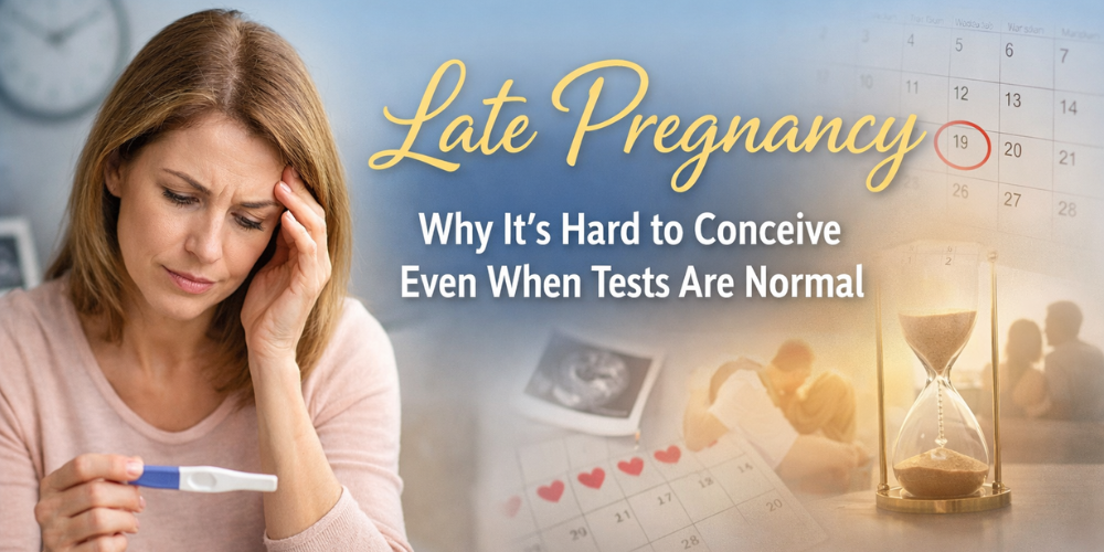 Reason for not getting pregnant when everything is normal