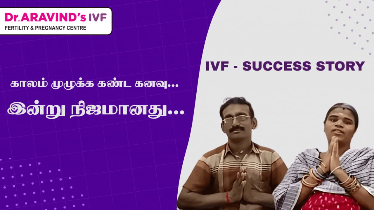 Salem Dr ARAVIND’S IVF patient shares her Joyful Motherhood experience